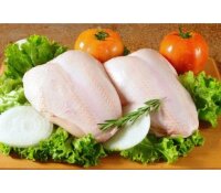 Грудка куриная КУРИНОЕ ЦАРСТВО на кости с кожей, 1кг