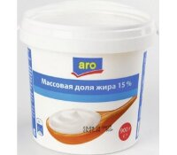 Сметанный продукт ARO, 15% 900г