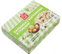 Вареники FINE LIFE с картофелем и грибами, 500г